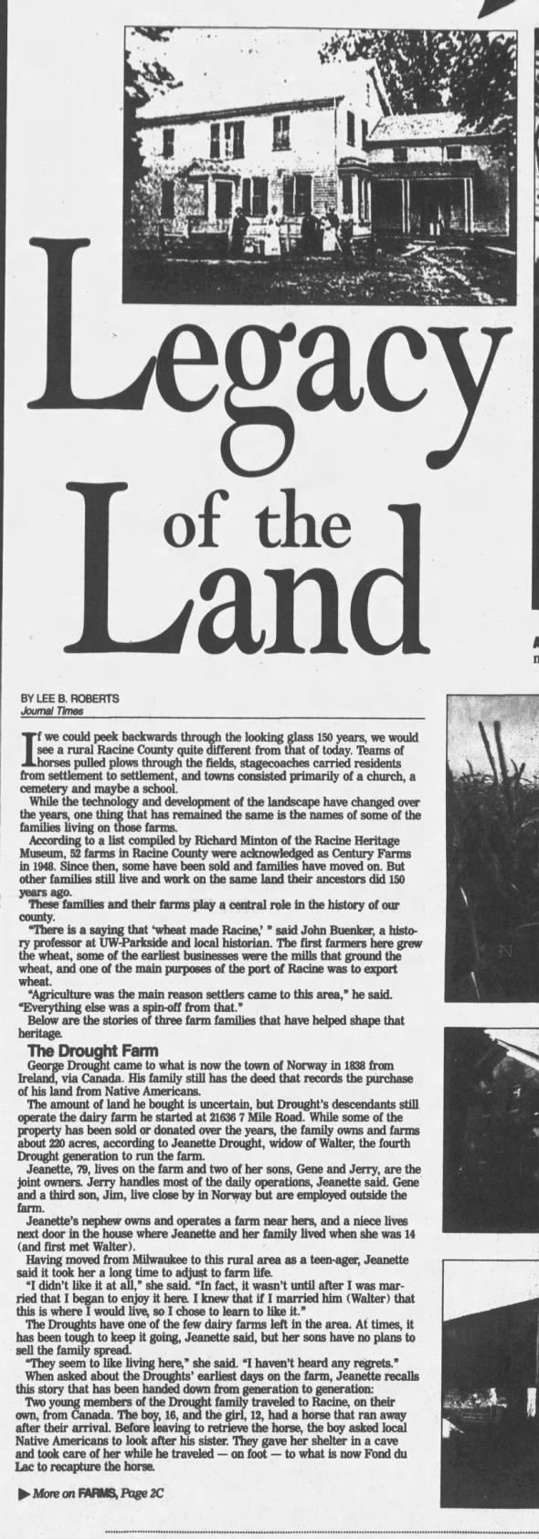 Clipping from The Journal Times